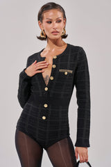 HOLIDAY TIME PLAID ROMPER