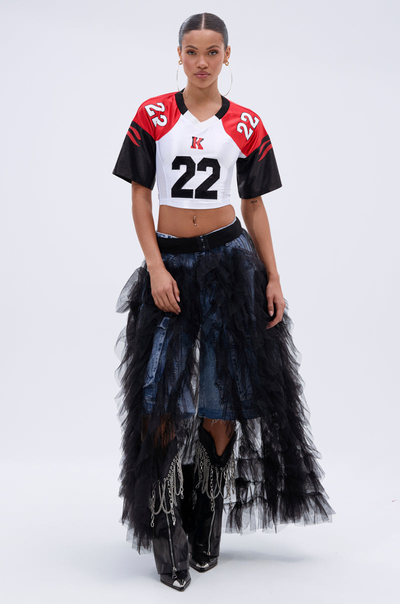 DRESSED TO IMPRESS MAXI SKIRT
