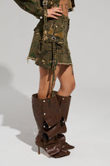 RUNNING FREE MINI SKIRT