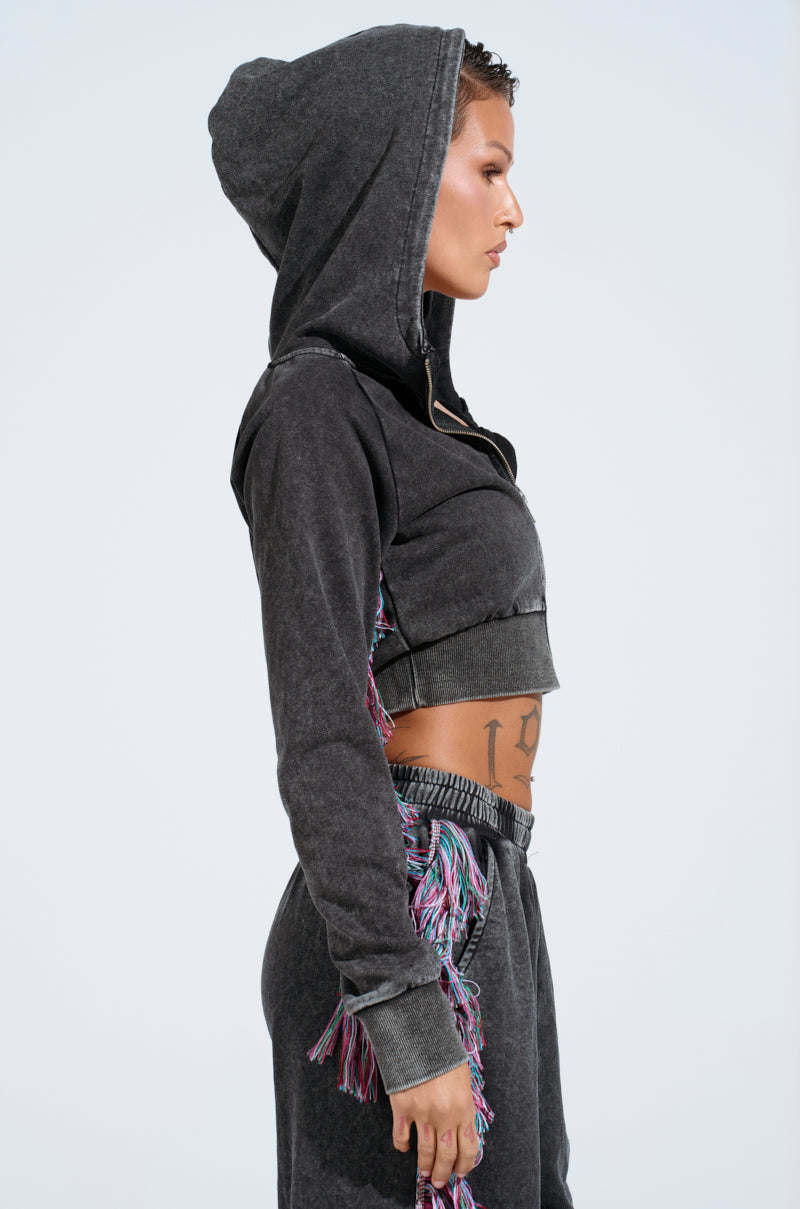 THE ONE AND ONLY ZIP UP SWEATSHIRT
