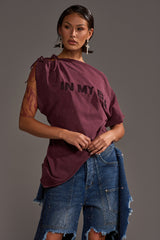 IN MY ERA OFF-THE-SHOULDER TEE