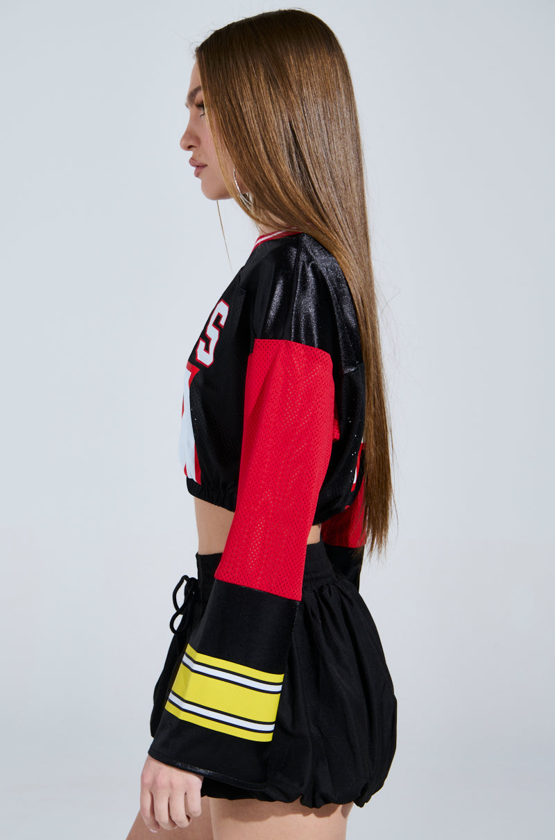 TIGERS CROP JERSEY