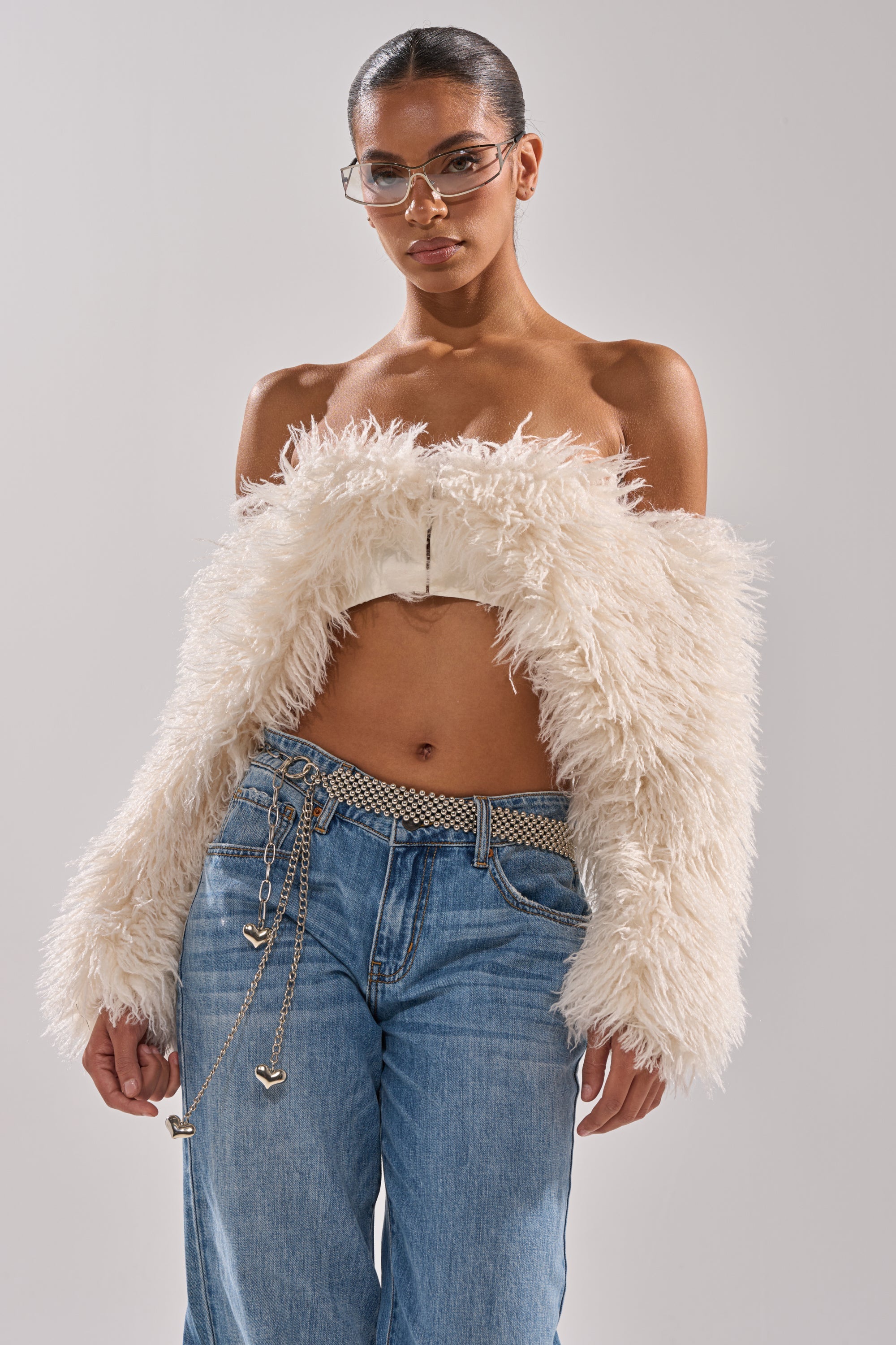 SNOW FUR TOP