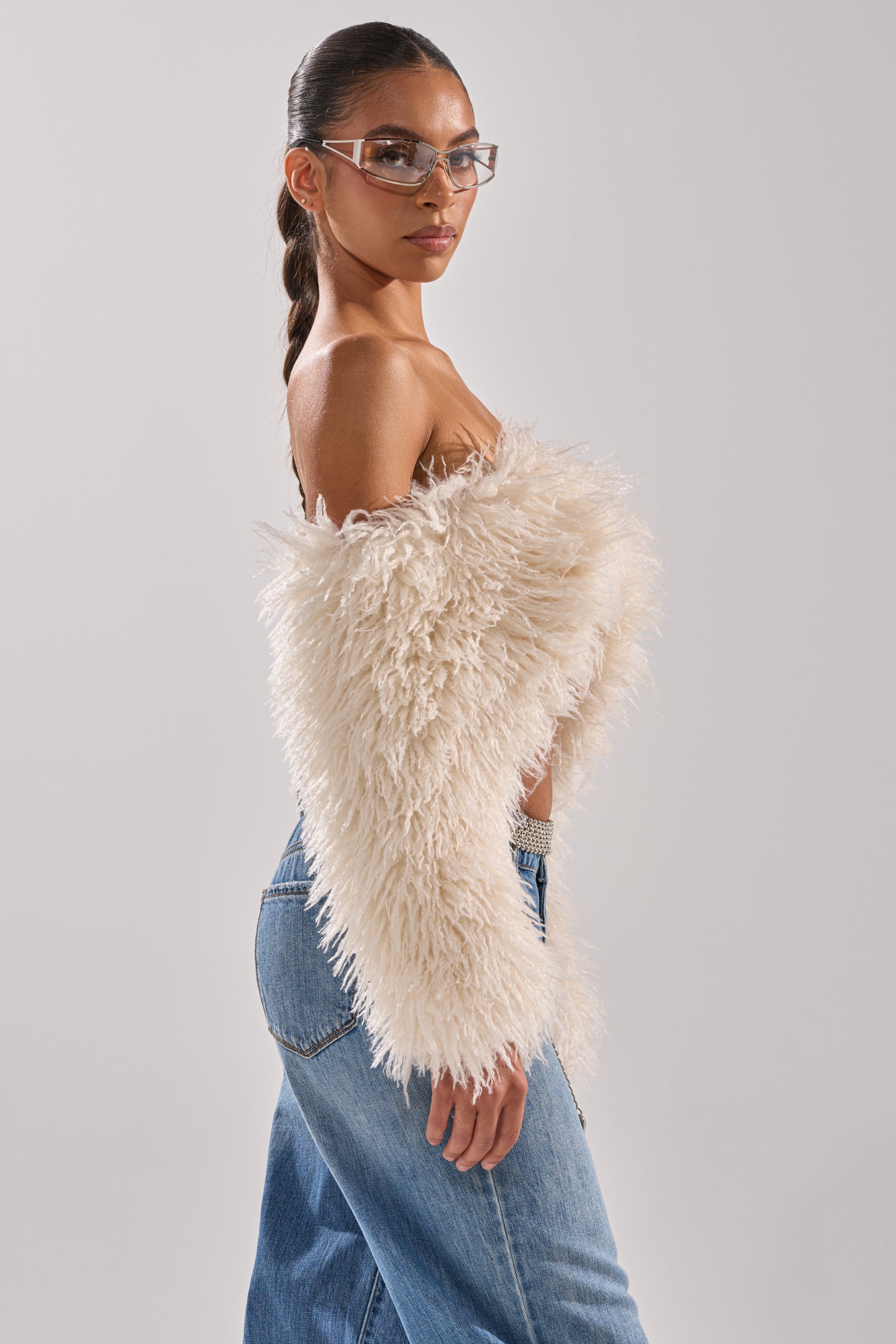 SNOW FUR TOP