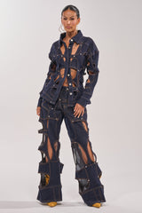 CUT YOU OUT RELAXED DENIM