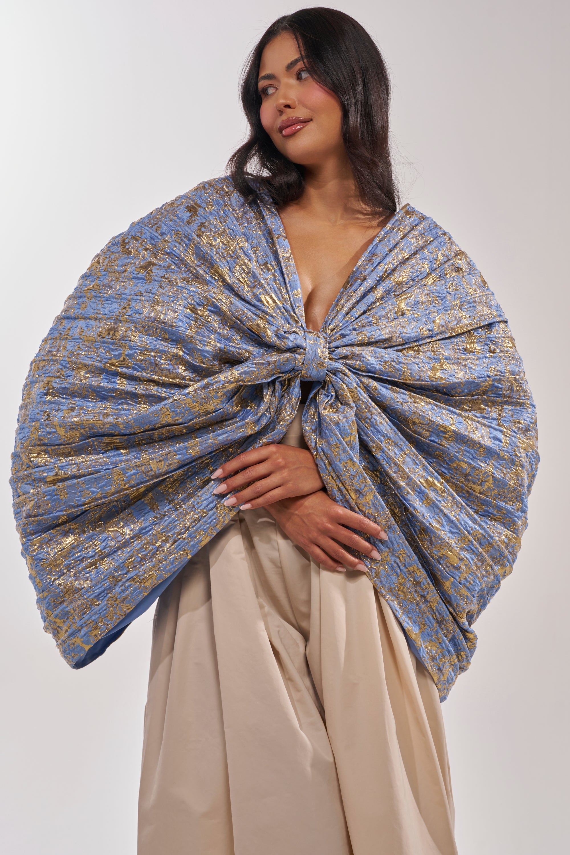 GLORY BROCADE BLOUSE