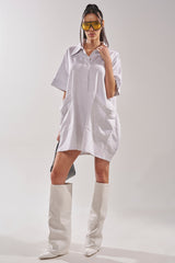 SHE'S RICH OVERSIZED FRENCH TERRY ROMPER