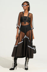 NOW YOU SEE ME NOW YOU DON'T MAXI DRESS