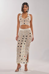 LETS GO TO THE RESORT MAXI SKIRT