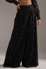 ROXY SEQUIN PALAZZO PANT