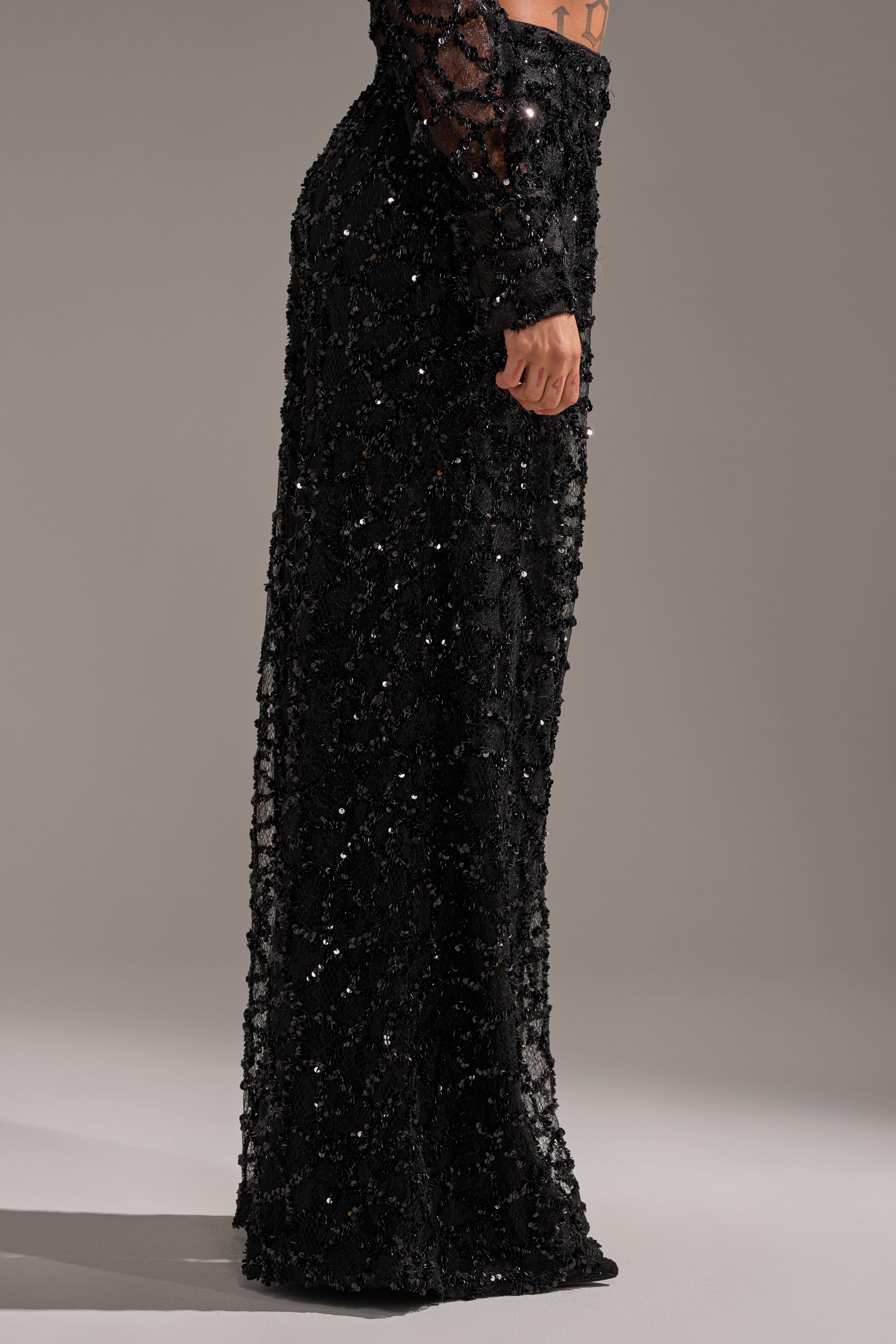 ROXY SEQUIN PALAZZO PANT