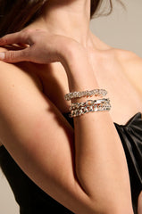 IZZY SILVER BRACELET SET