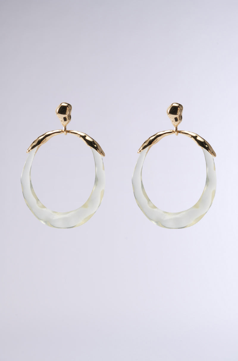 CLEARLY A YES EARRING