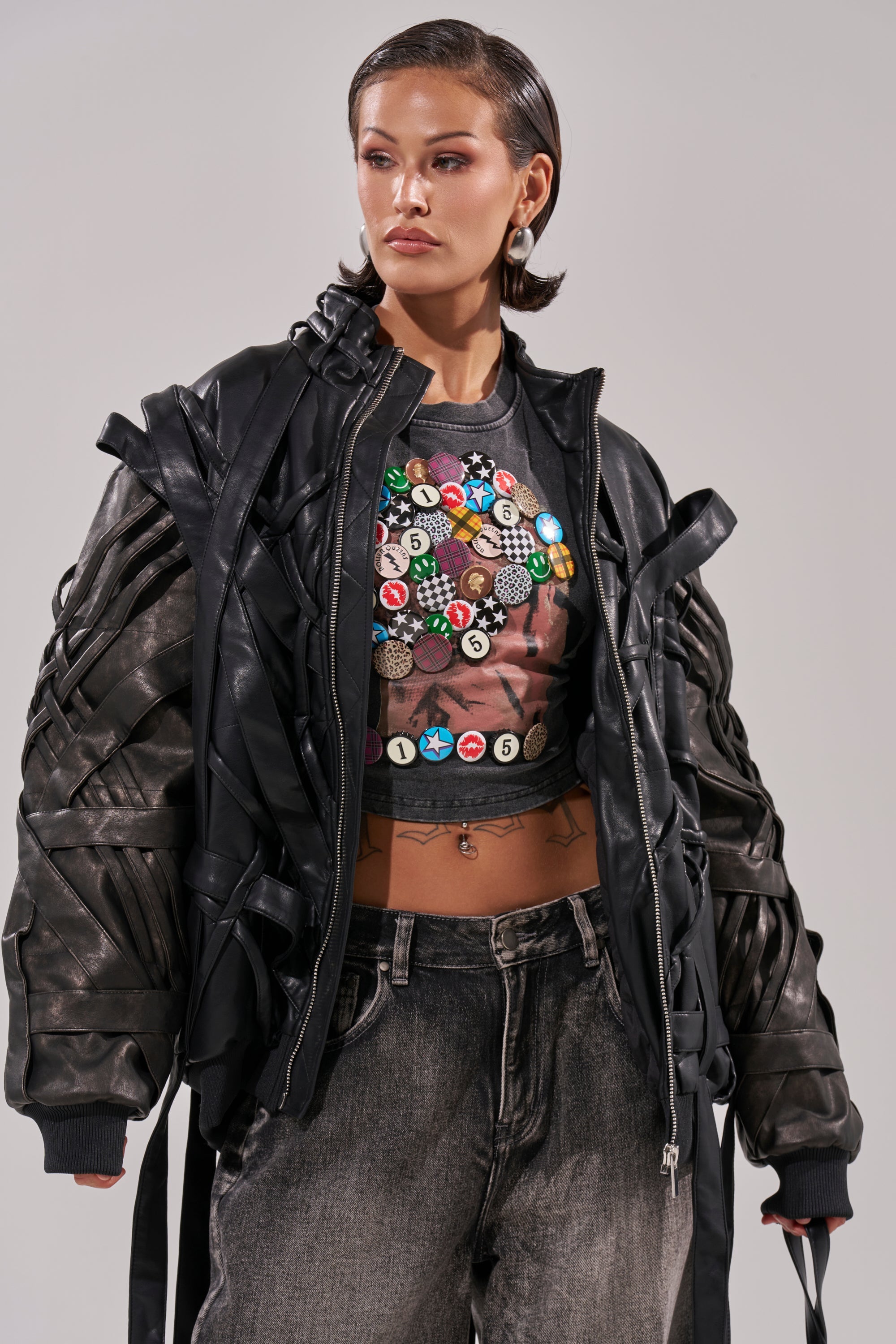 LOCKED IN STRAP BOMBER