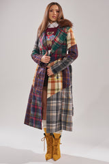 RILEY PATCHWORK TRENCH