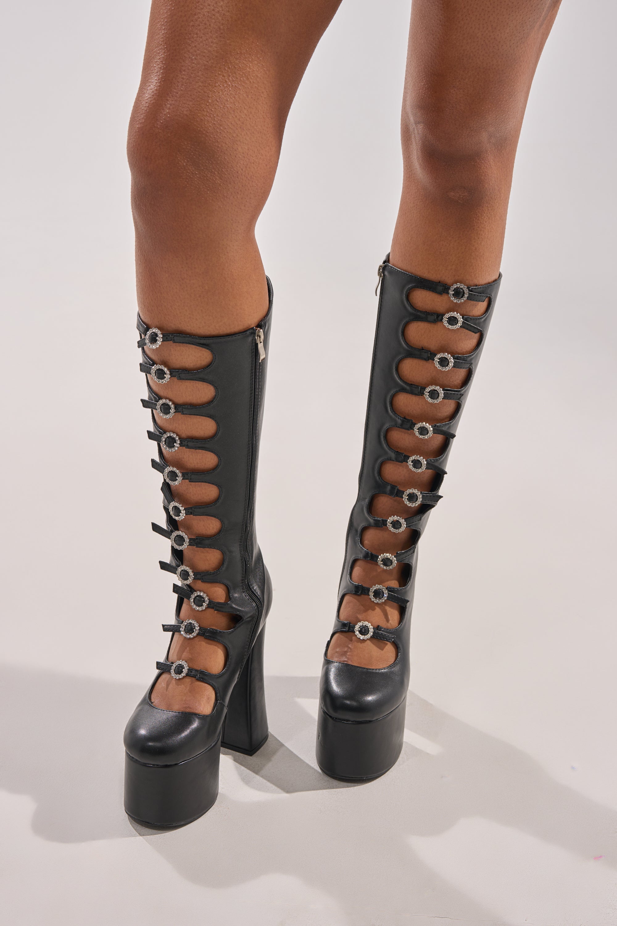 AZALEA WANG TOMLIN BLACK BOOT