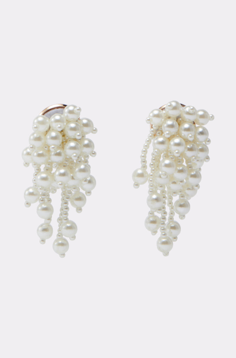 REGAL PEARL DROP EARRING