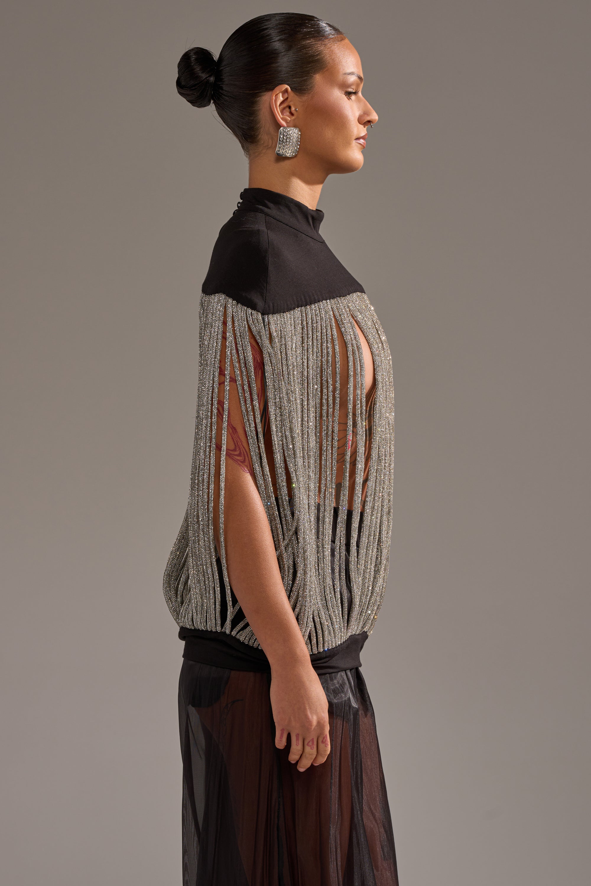 DRIPPING IN DIAMONDS BLOUSE