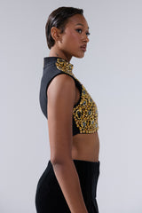 GOLDEN GLAM BLOUSE