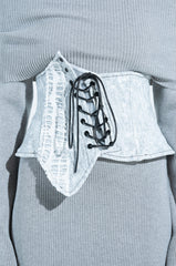 SPREAD THE NEWS TEXTURED BELT