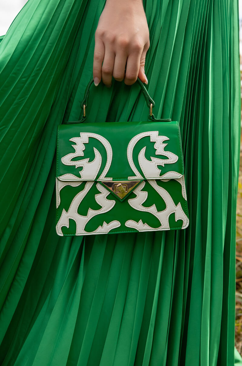 ARIZONA GREEN WESTERN PURSE