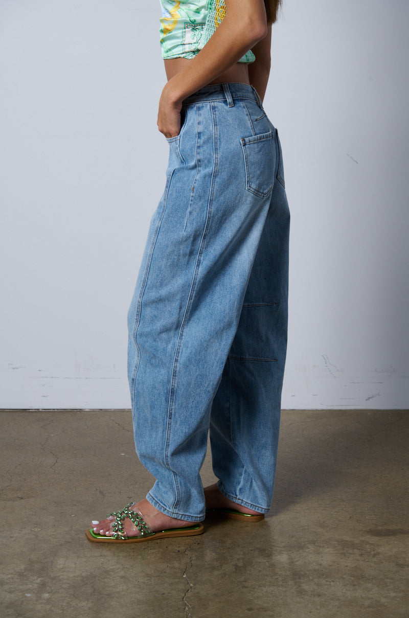 DONT OVER LOOK DENIM PANT