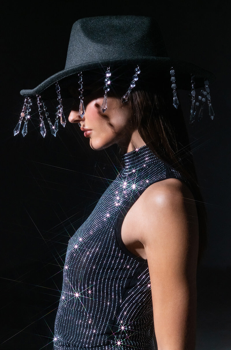 DRIPPY COW GIRL HAT