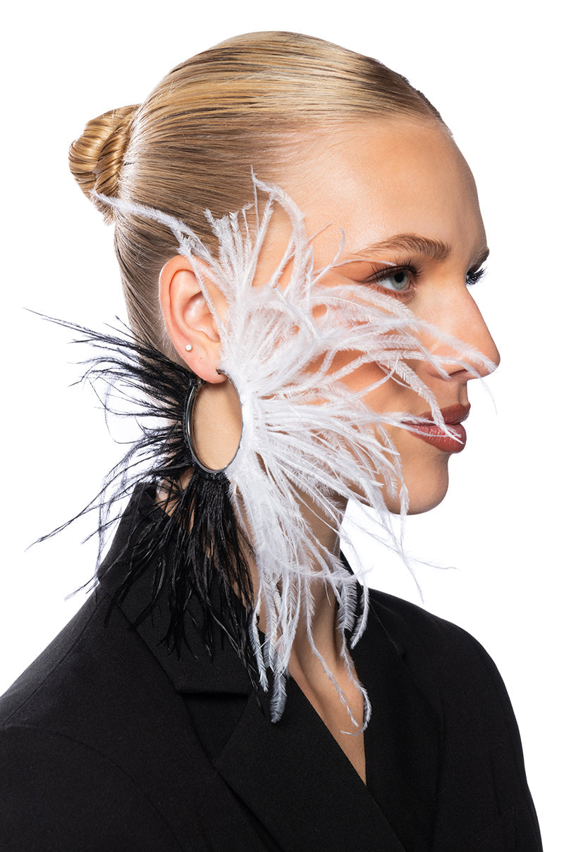 FEAR NONE FEATHER HOOP