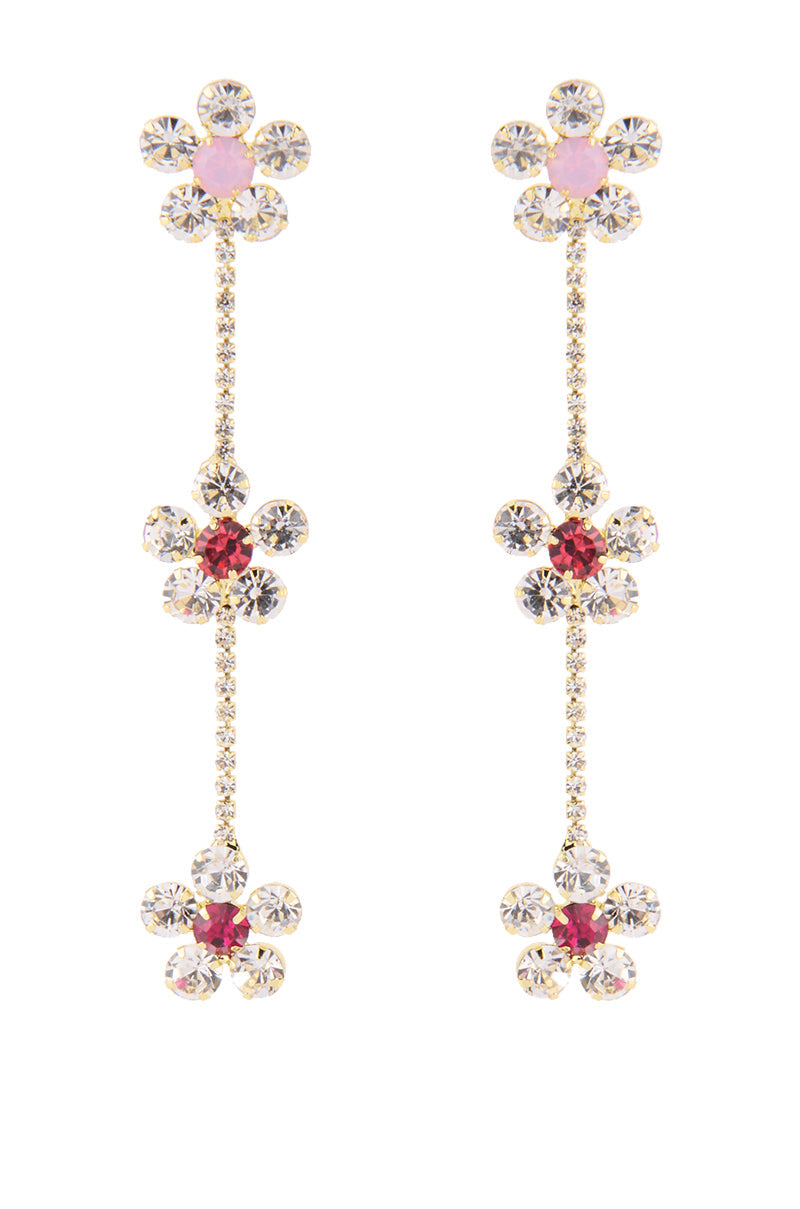 FLOWER DANGLE EARRING