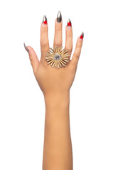 FLOWER GAL RING