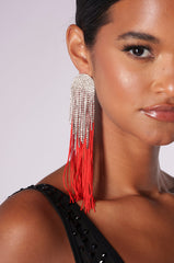 FRINGED OUT EARRING