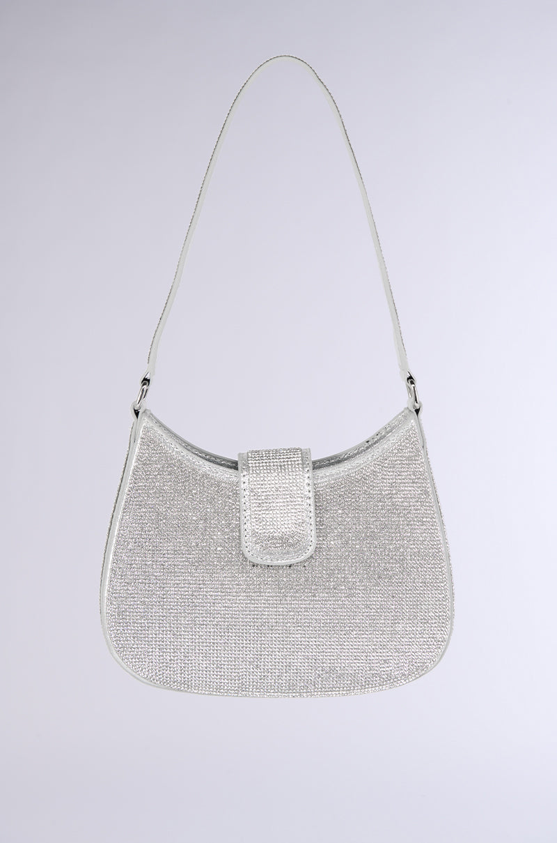 GLITZY RHINESTONE BAG