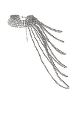 I THRIVE SHOULDER PIECE IN SILVER