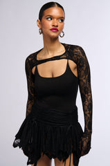LACED UP BOLERO GLOVE