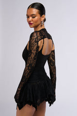 LACED UP BOLERO GLOVE