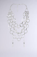 LAYERED UP STATEMENT NECKLACE & EARRINGS