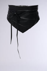 LOOK BACK AT IT FAUX LEATHER WAIST BELT