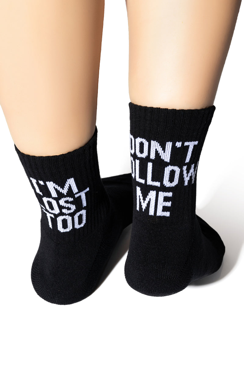 LOST BLACK SOCKS