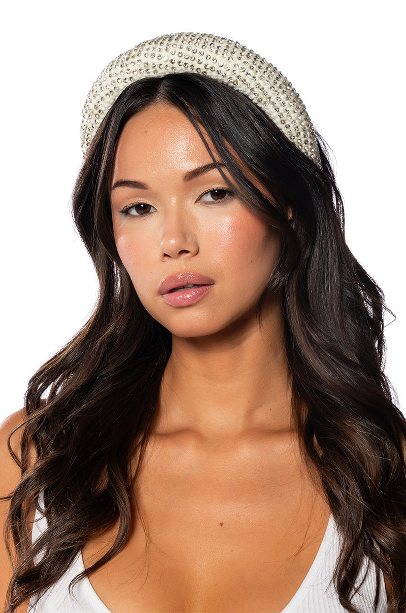 MORGAN BLING CROCHET HEADBAND