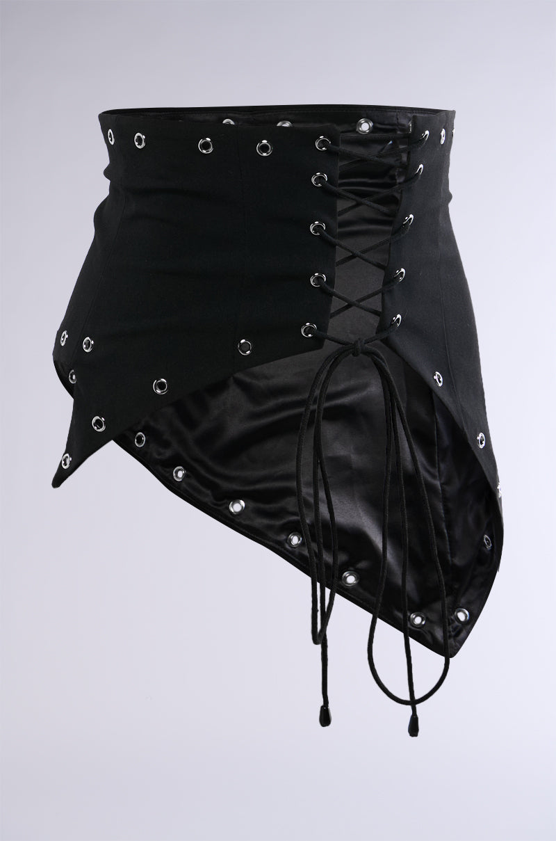 NEVER NORMAL LACE UP BELT