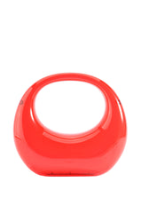 NOW YOU SEE ME ACRYLIC BAG IN RED