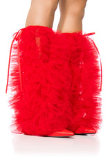RUFFLE ME UP LEG WARMER