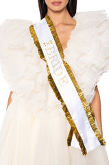 SAY I DO LUXE SASH