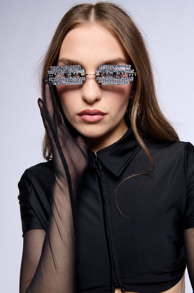 SEE THRU U RAZOR BLING GLASSES