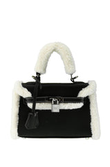 SHERPA LINED PU PURSE