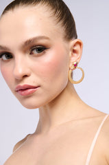 SNAKE CHARMER EARRING IN GOLD