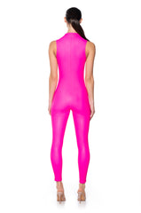 STAR STRUCK PU JUMPSUIT
