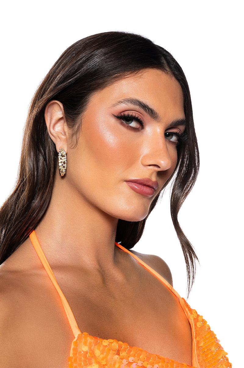 SUPER BLING HOOP