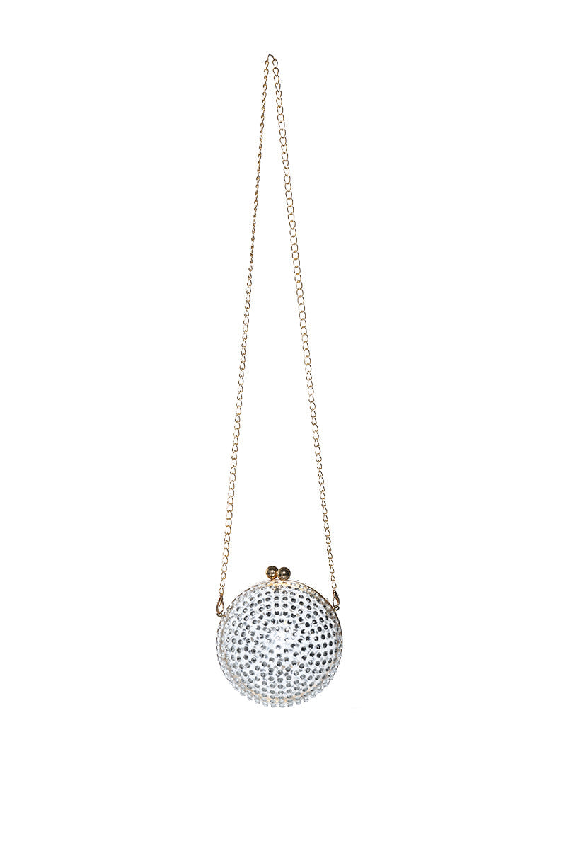 SUPERNOVA EMBELLISHED CLUTCH