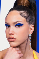 TRUE RHINESTONE DANGLE EARRINGS